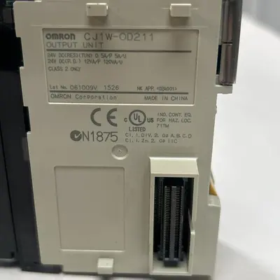Used OMRON CJ1W-0D211 PLC Input & Output Ohio US | Surplus Asset Holdings #1553636