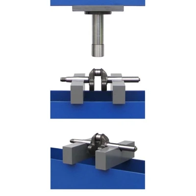 RK HYDRAULIC H-FRAME PRESS, MODEL HFP-150T