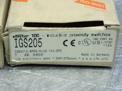 New | in-Stock IFM IGS205 Proximity Sensors Ohio US | HGR 24 #864397
