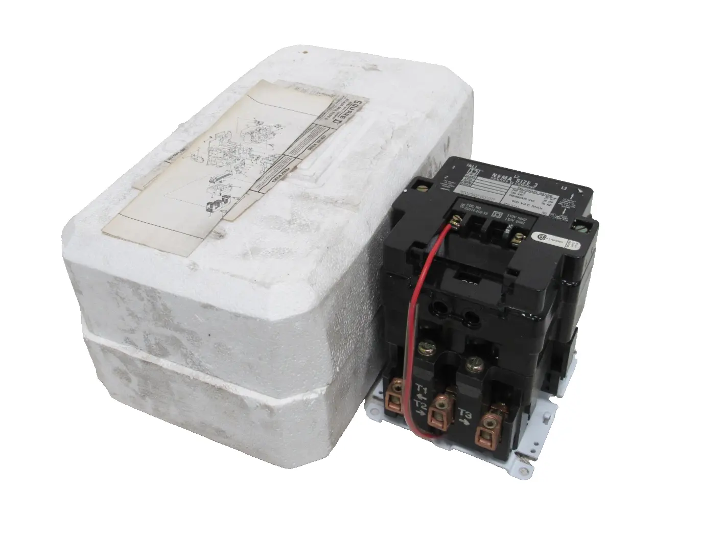 NEW SQUARE D 8502SE02S STARTER SIZE 3 SER.A