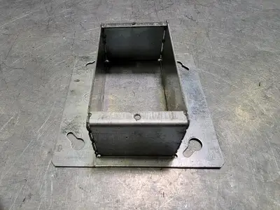 4x4" Lifted Electrical Utility Plate