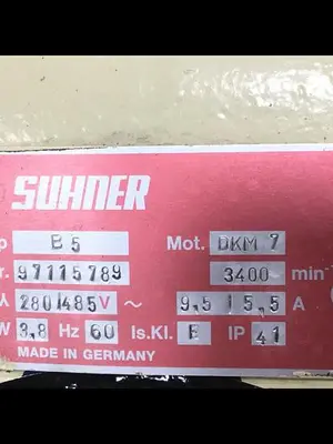 USED SUHNER B5 DKM7 5HP