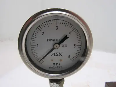 Toyo-Oki Hytegra 12HI Hydraulic Valve W/Gauge
