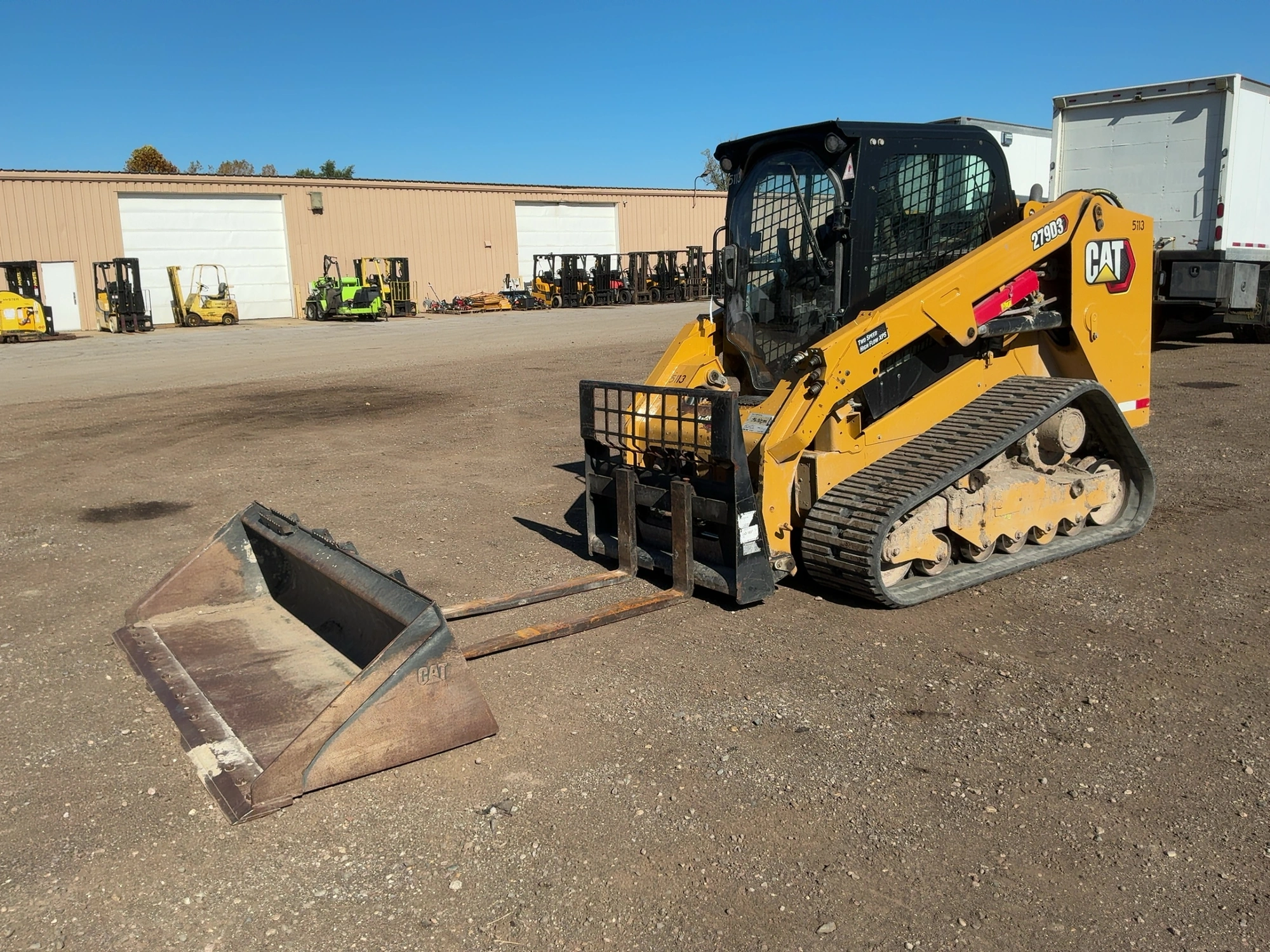 Used CATERPILLAR 279D3 Compact Track Loaders Michigan US | Miedema Asset Management Group #1579198