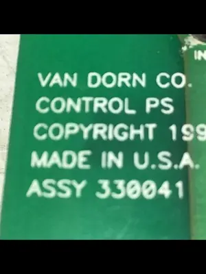 USED VAN DORN PC330-041