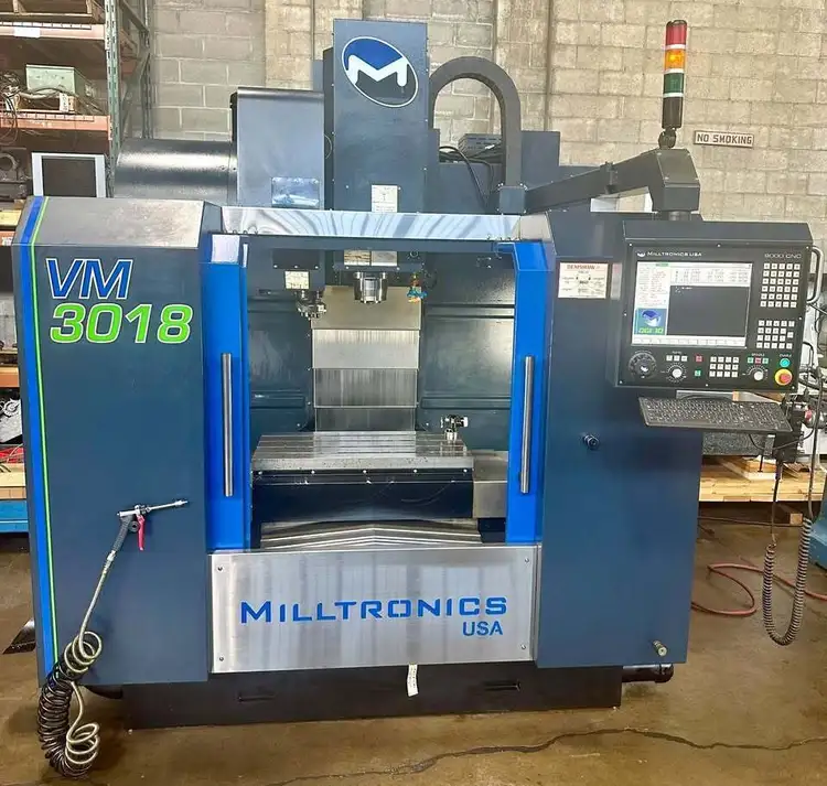 Used 2016 MILLTRONICS VM3018 Vertical Machining Centers Ohio US | Toolquip, Inc. 8 #182258