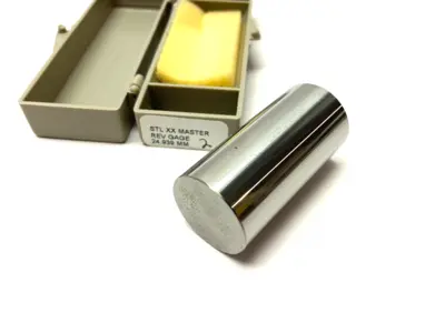 USED VERMONT GAGE REVERSIBLE GAGE MASTER CLASS XX STEEL 24.939MM