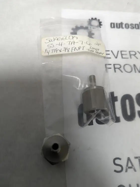 New | in-Stock SWAGELOK SS-4-TA-7-6 Valves/Fittings | Surplus Asset Holdings #1216552