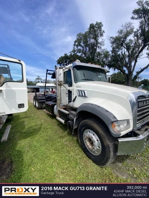 Used 2016 MACK GU713 GRANITE Garbage trucks Florida US | Proxy Equipment #1381955