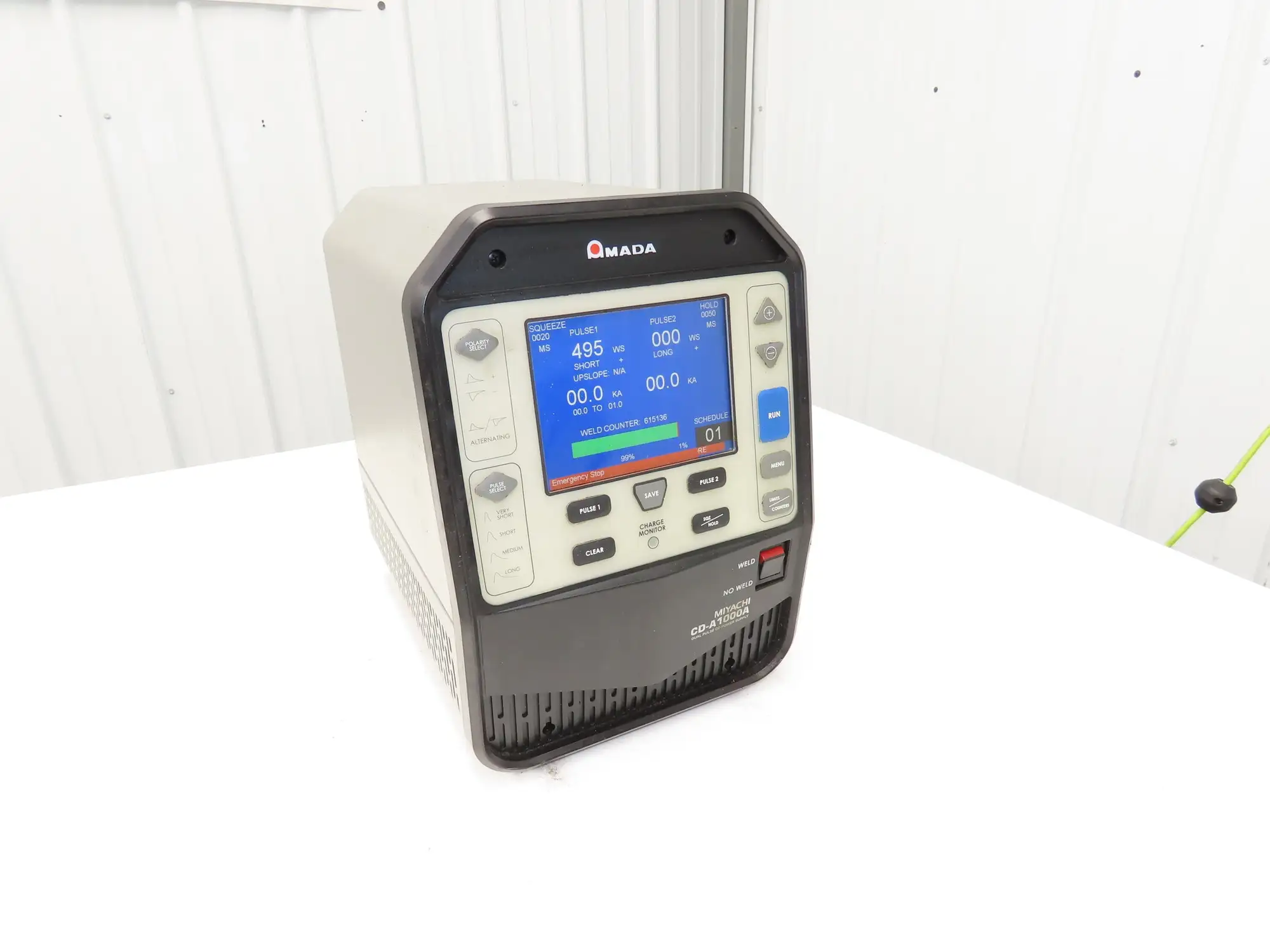 Amada CD-A1000A Advanced Capacitive Discharge Welder Spot Dual Pulse