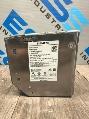 Used SIEMENS 6EP3436-8SB00-0AY0 Power Supplies South Carolina US | ESS Industrial Equipment Sales #1301827