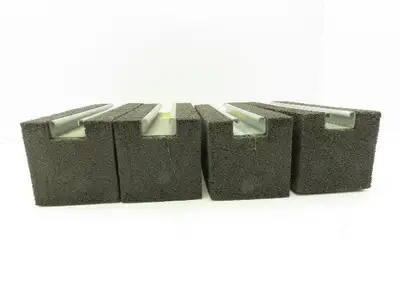 Erico PP50H4 Rooftop Pipe Support Conduit Mounting Pier 10.5x4x4" 50lb Lot of 4