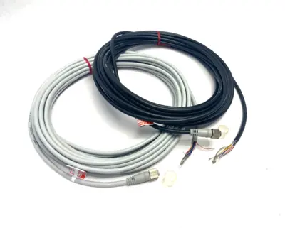 USED KEYENCE SAFETY LIGHT CURTAIN MAIN CABLE SET