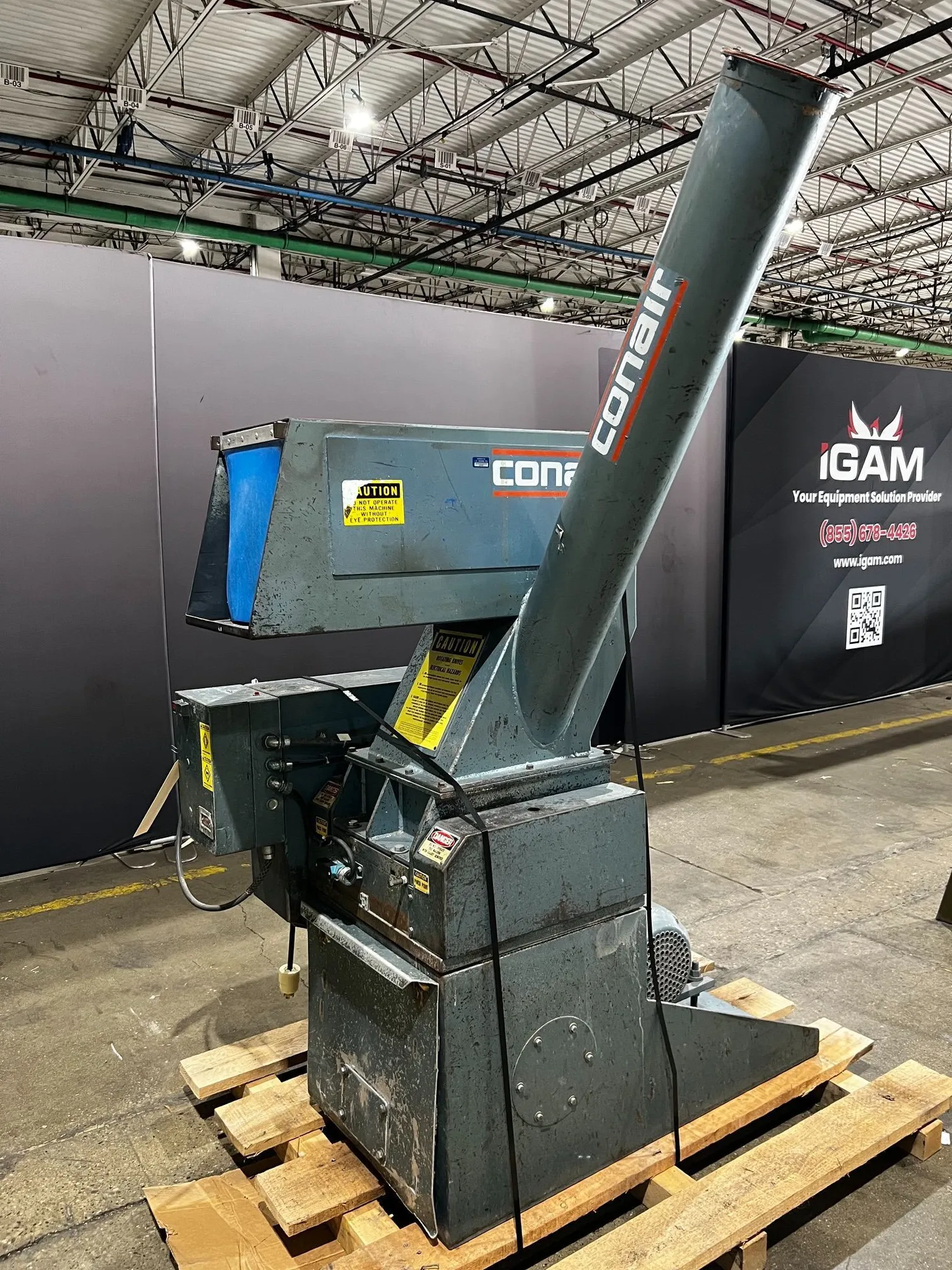 Used CONAIR 1412-1-02AS Granulators Michigan US | iGAM Industrial Marketplace #1328488