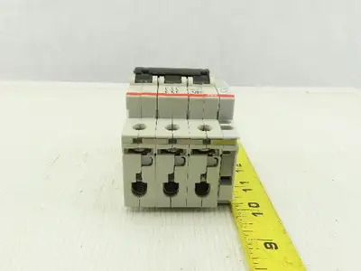 ABB S 23 3 Z63A VDE 0660 3 Pole Circuit Breaker 277/480V W/Aux Contact