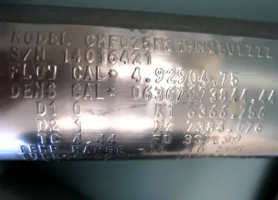 USED Micro Motion CMF025 M319NQBUEZZZ