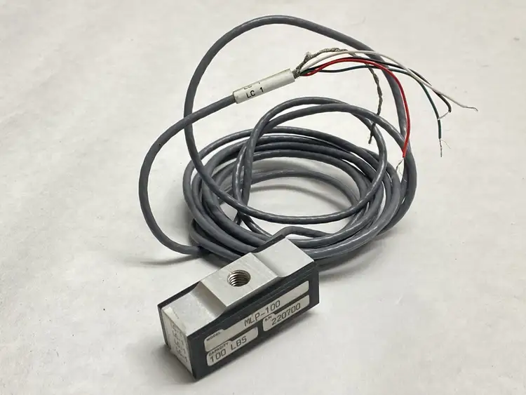 Used Transducer Techniques Compression Load Cell Force Sensor 100lbs Transducers Michigan US | Maverick Industrial Sales #1392353