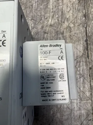 ALLEN BRADLEY 100-C85*00 SER. A Electrical/PLC/Automation | ESS Industrial Equipment Sales (9)