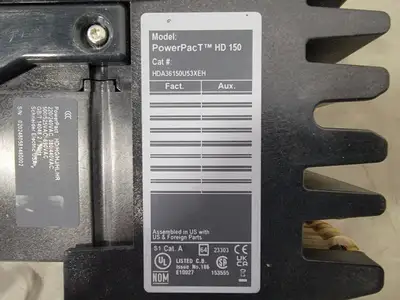 NEW SQUARE D HDA36150U53XEH