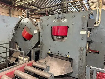 USED VOORTMAN V550A FLAT AND ANGLE PROCESSING MACHINE