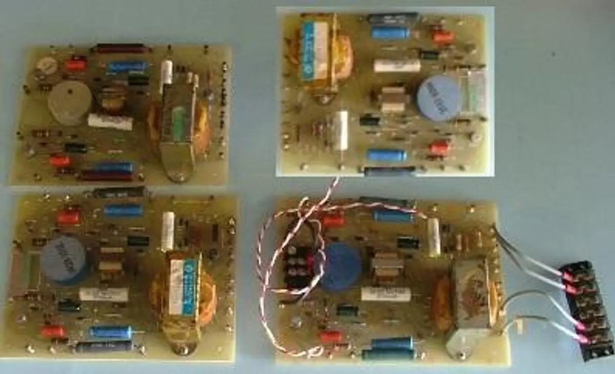 QTY. 4. WESTINGHOUSE PLC DRIVE BOARDS VECTOR CONTR...
