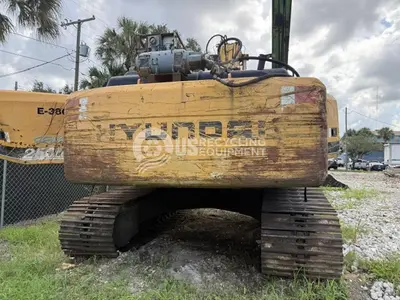 Used 2005 HYUNDAI 250LC EXCAVATOR WITH GRAPPLE Crawler Excavators Florida US | US Recycling Equipment #1411248