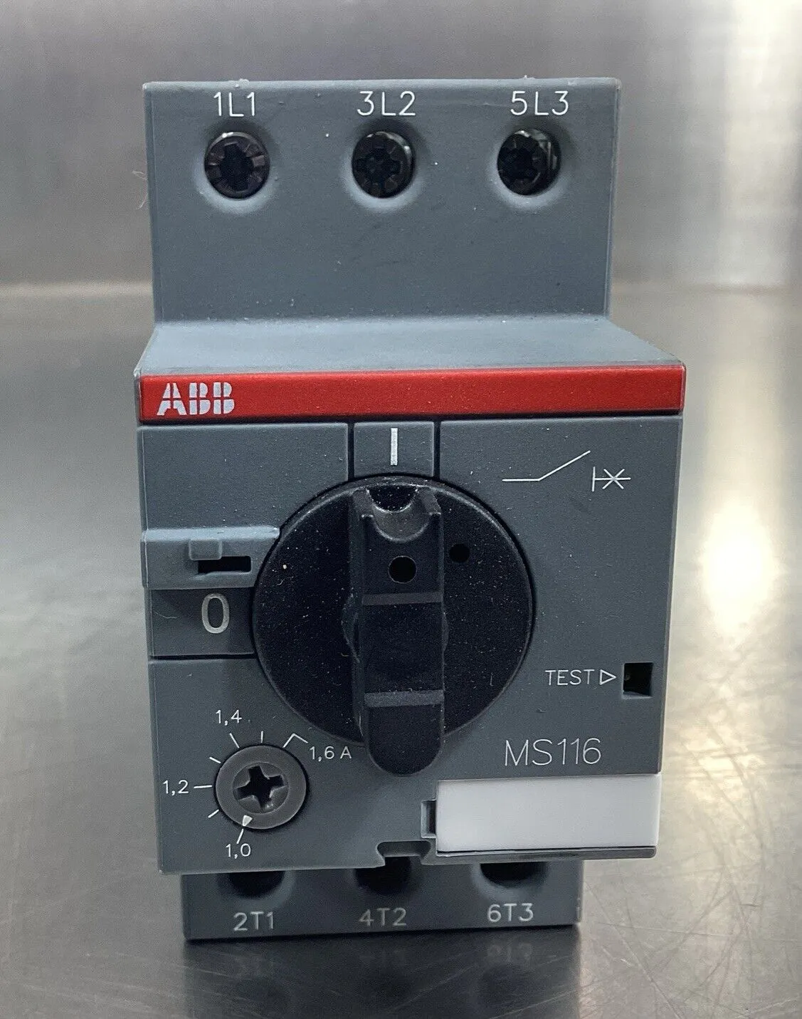 ABB MS116-1.6 Manual Motor Starter 1.0-1.6A 4B-40