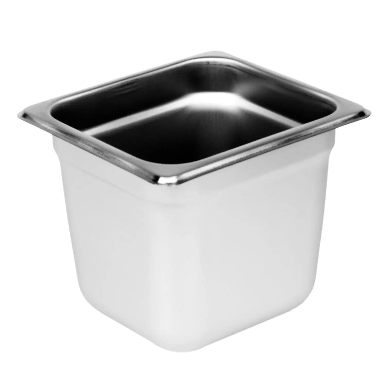 Thunder Group STPA3166 Sixth Size Steam Pan, Stainless - 12, (each)