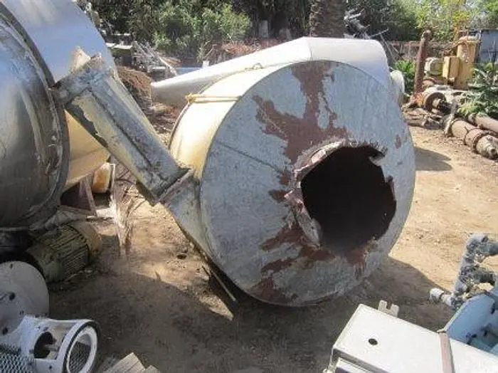 Separator, Cyclone, 48" X 10'4", C/st, Air, 76" Cone, #S737334