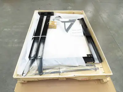 Uline H-10384 Fork Extension Rack Forklift 400lbs 60-96" Forks