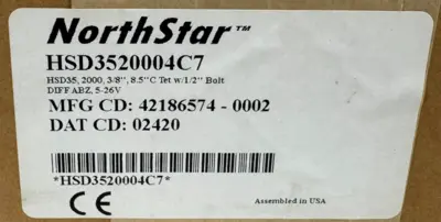 NEW SEALED NORTHSTAR DYNAPAR HSD3520004C7 OPTICAL ENCODER