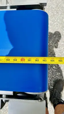 Stainless Steel  |  13Ft. Food Grade Flattop Conveyor