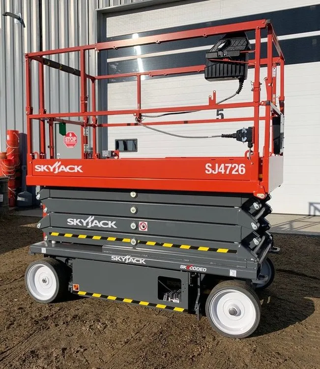 New | in-Stock 2026 SKYJACK SJ4726 E ELECTRIC SCISSOR LIFT Scissor Lifters Alberta CA | Adcock Equipment #1417664