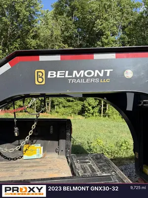 Used 2023 BELMONT GNX30-32 Flatbed Trailers North Carolina US | Proxy Equipment #1388875