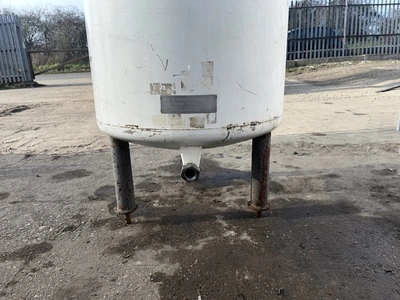 400L S/S Vertical Pressure Vessel 30 Psi W.P