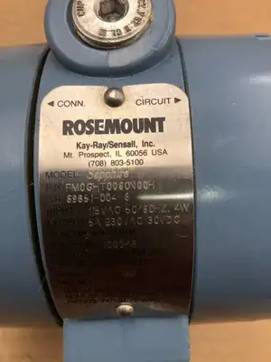 Rosemount Sapphire FM0GHT0060N00H Level Sensor 115V in 230VAC 30VDC out 1000PSI