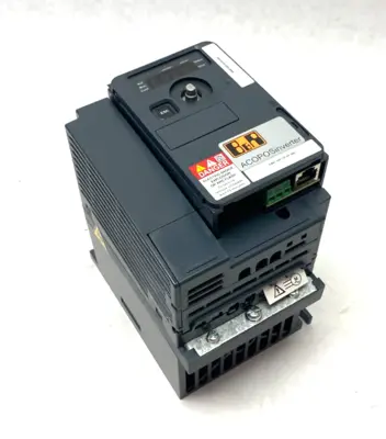 USED B&R INDUSTRIAL AUTOMATION ACOPOSINVERTER P66 W/ POWERLINK COMM. CARD