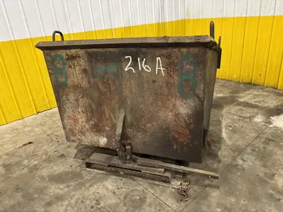 72" X 60" X 48" SCRAP HOPPER: STOCK #22899