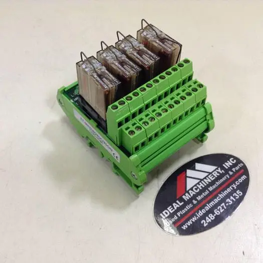 Used EUROTEK ET-MRZ04/24DC/2SC/N Relays & Switches Michigan US | Ideal Machinery #573199