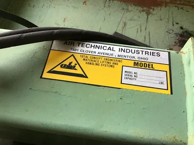 Air Technical Industries Hydraulic Lift Table 2500LB ZLLPF5048E