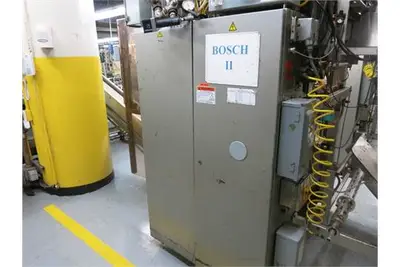 Bosch SVB-3600 FF&S fin seal bagger w/ servo auger powder filler