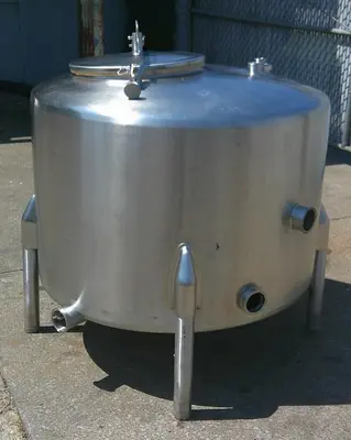 SPC9094  Tank 150 gallon vertical tank, Stainless Steel, flat