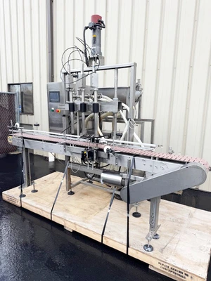 FPS 3-Head Automatic Inline Pump Filler