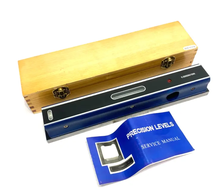 Used UNBRANDED 12" PRECISION MASTER LEVEL, BAR LEVEL, 0.0005"/10" ACCURACY Miscellaneous MRO | Maverick Industrial Sales #1121820