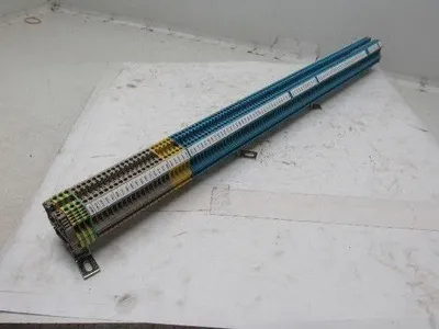Weidmuller WDU 4 Feed Thru Terminal Contact Block Assembly 100+ DIN Rail Mounted