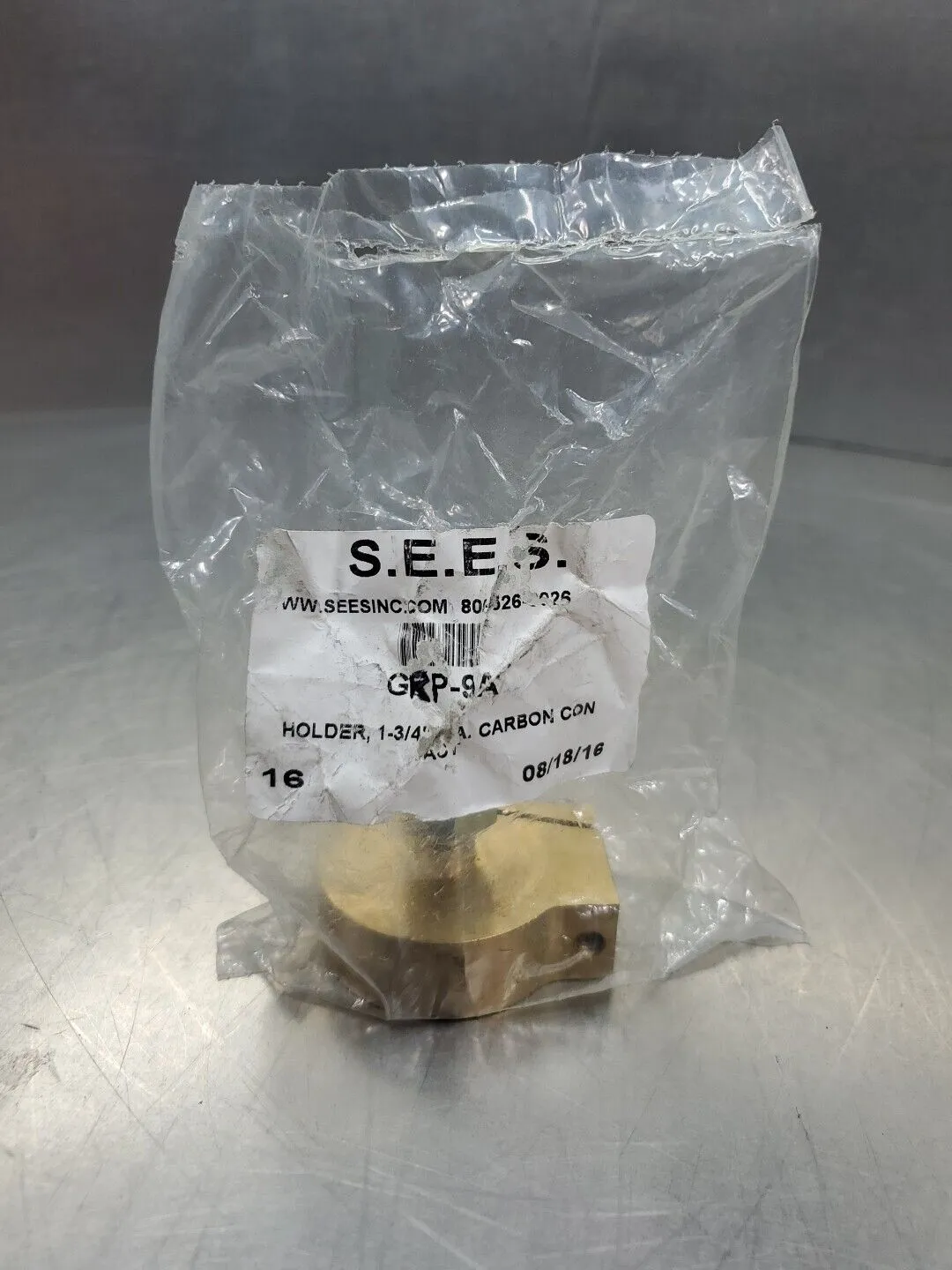 S.E.E.S. GRP-9A Holder, Carbon Contact 1¾" 4C-35