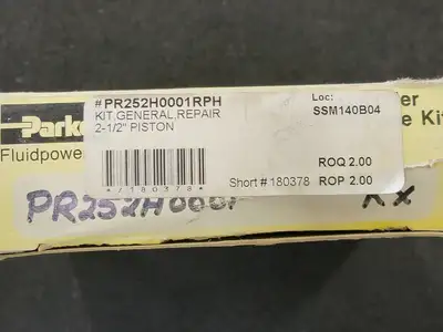 USED PARKER FILTRATION PR252H0001RPH