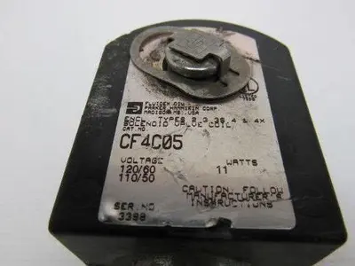 Parker CF4C05 Solenoid Valve Coil & Valve 3/4" Ports
