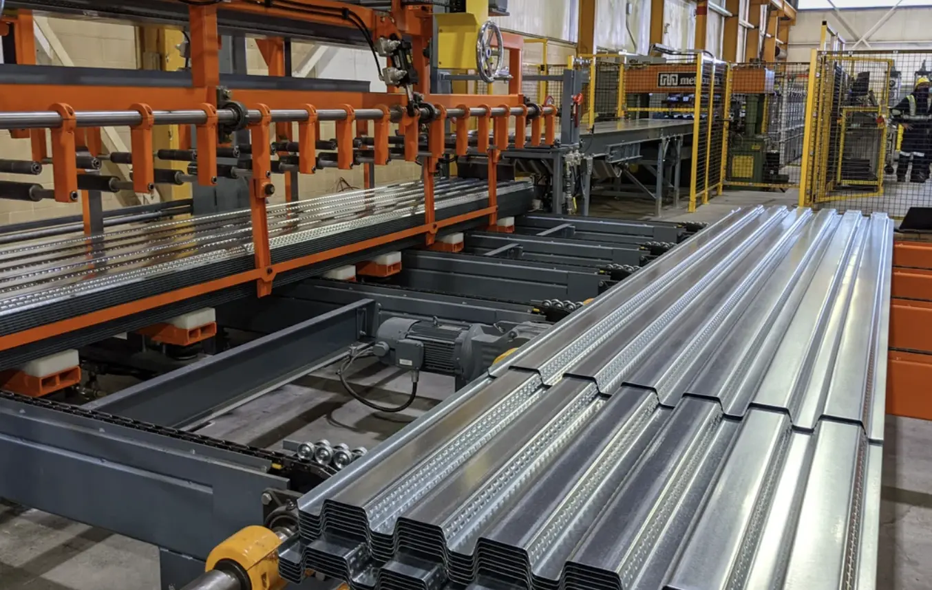 Roll Forming Deck Line in Ontario, Canada