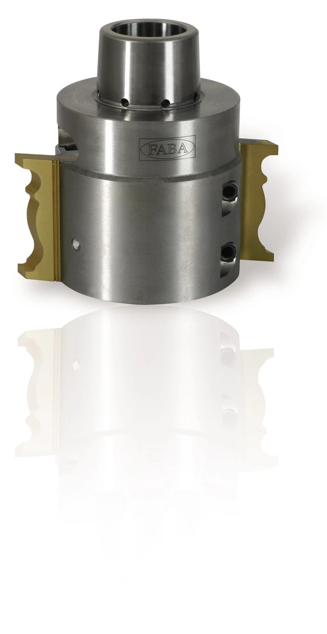 FABA HSK Cutterhead LH - 60mm Length, 2 Wing, 15 Degree Hook, 90mm Dia   Bottom/Left Head